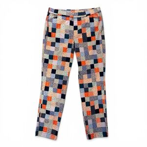 Lands End Patchwork Pull On Crop Pants 8T Art Teacher Grandmacore Floral